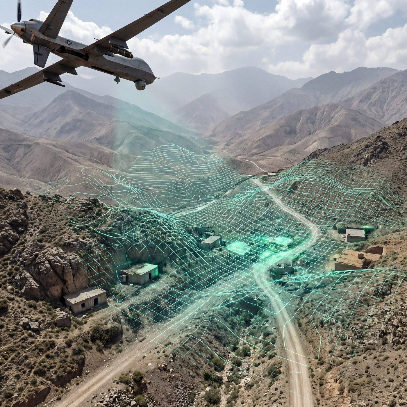 VANAV terrain matching and visual localization